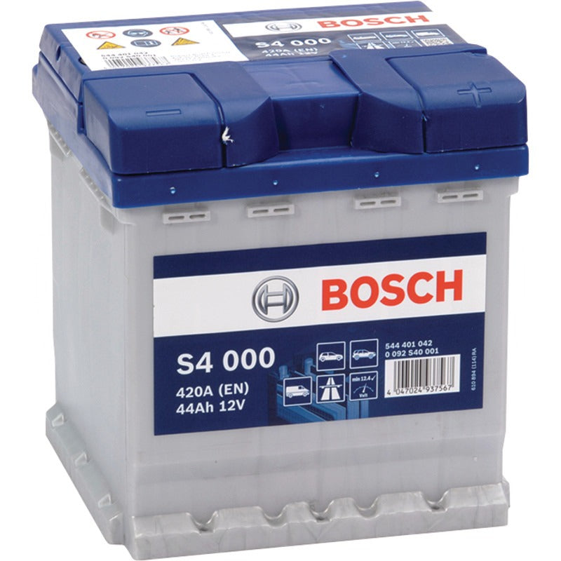 BOSCH Batterie S4 000 12 V / 44 Ah – 175 mm