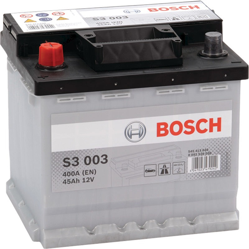 BOSCH Batterie S3 003 12 V / 45 Ah – 207 mm