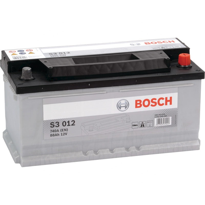 BOSCH Batterie S3 012 12 V / 88 Ah – 353 mm – 0092S30120