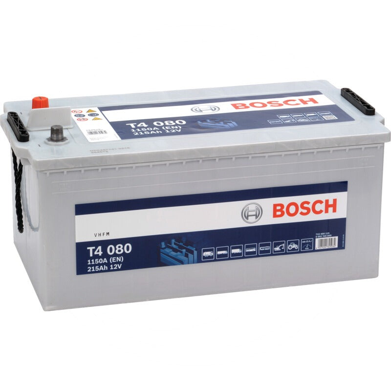 BOSCH Batterie T4 080 12 V / 215 Ah – 518 mm – 0092T40800