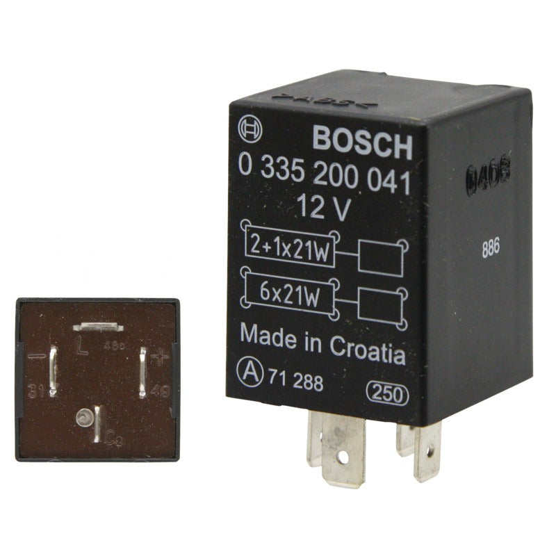 BOSCH Blinkgeber / elektronisch passend für Mercedes-Benz, Volvo Trucks – 0335200041