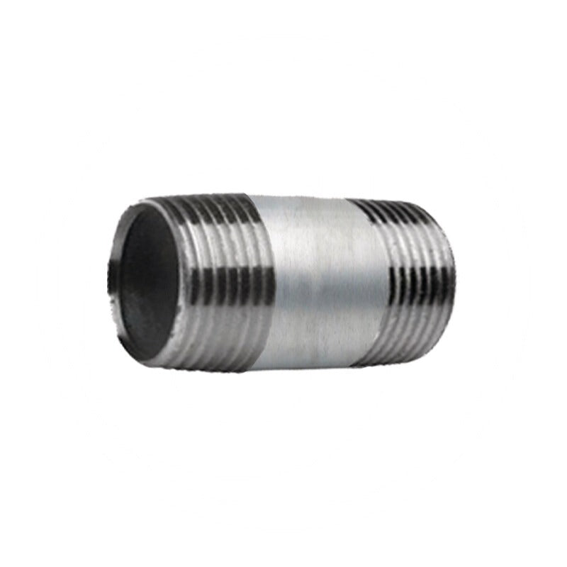 GRANIT Stahl Rohrnippel – 60 mm Gewinde 1 1/2"