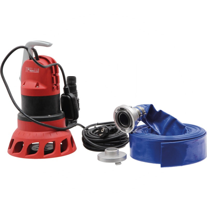 GRANIT Notfall-Kit mit Schmutzwasserpumpe