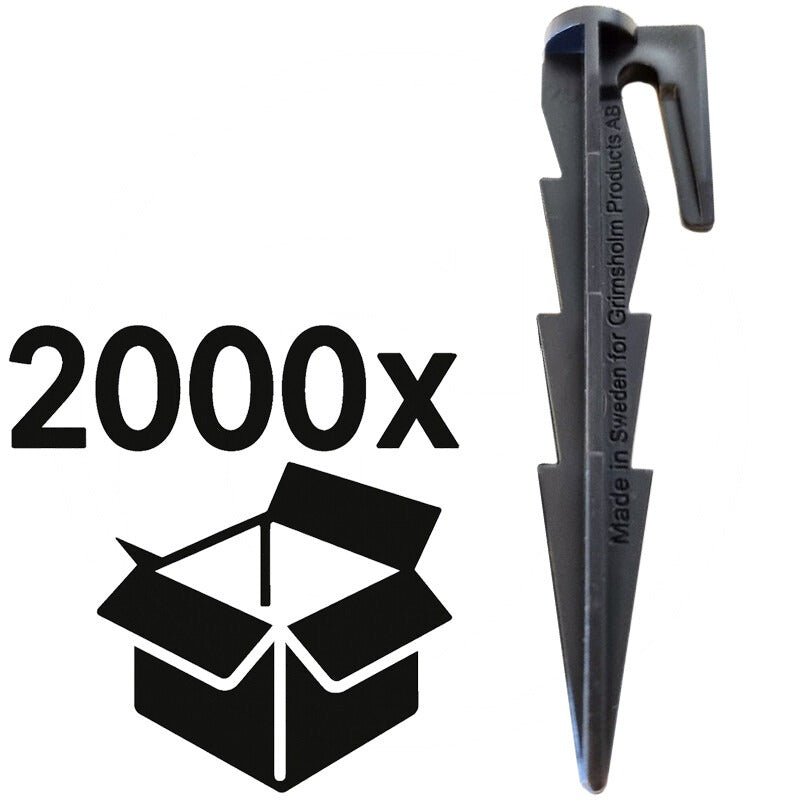 Grimsholm Erdnägel Satz – 85 mm Inhalt 2000 Stück