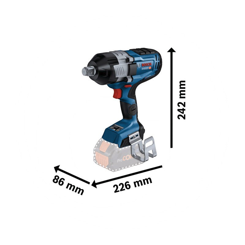 BOSCH Akku-Drehschlagschrauber BITURBO – 226 mm – Bild 6