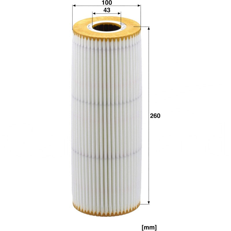 MANN FILTER Ölfilter B (mm) 43 MANN FILTER