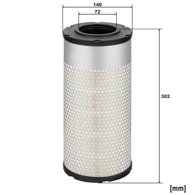MANN FILTER Luftfilter H (mm) 302 MANN FILTER