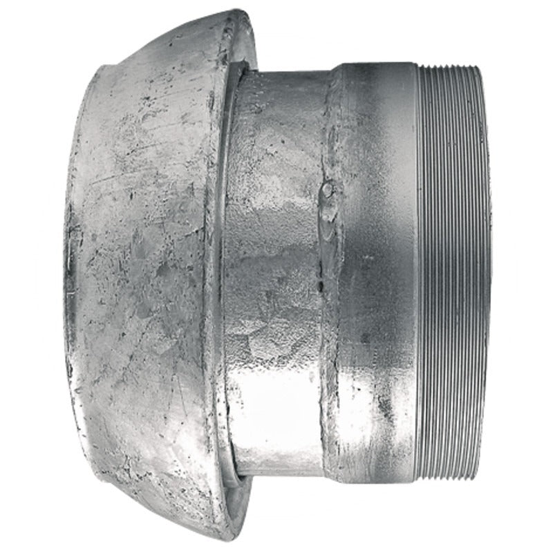 GRANIT V-Teil 2" mit Außengewinde 1 1/2" passend für System Perrot – 133 mm