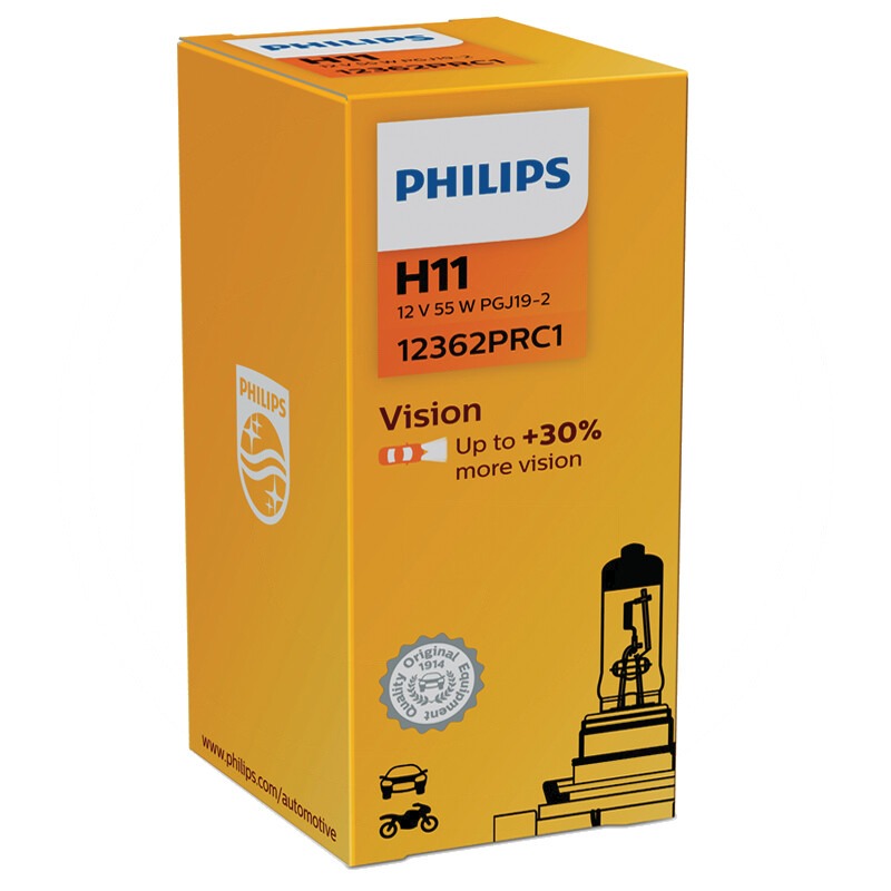 PHILIPS Halogenlampe H11