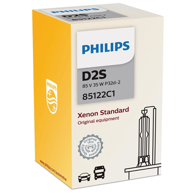 PHILIPS Xenonlampe D2S passend für Abblendlicht, Fernlicht