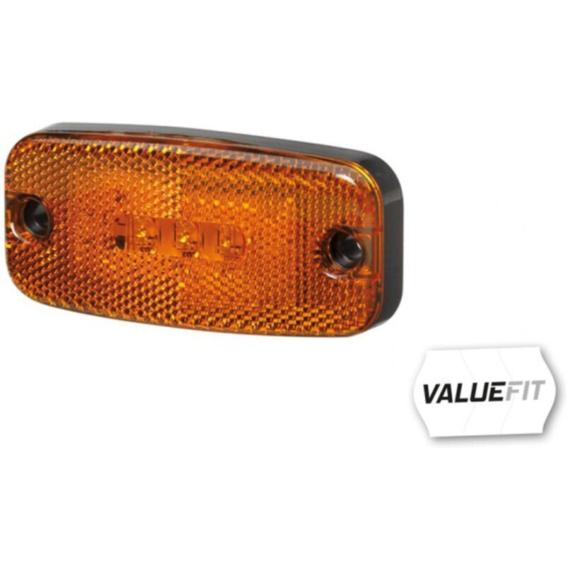HELLA Seitenmarkierungsleuchte – Breite 111,3 mm • 2 Schrauben (ST 4,2)