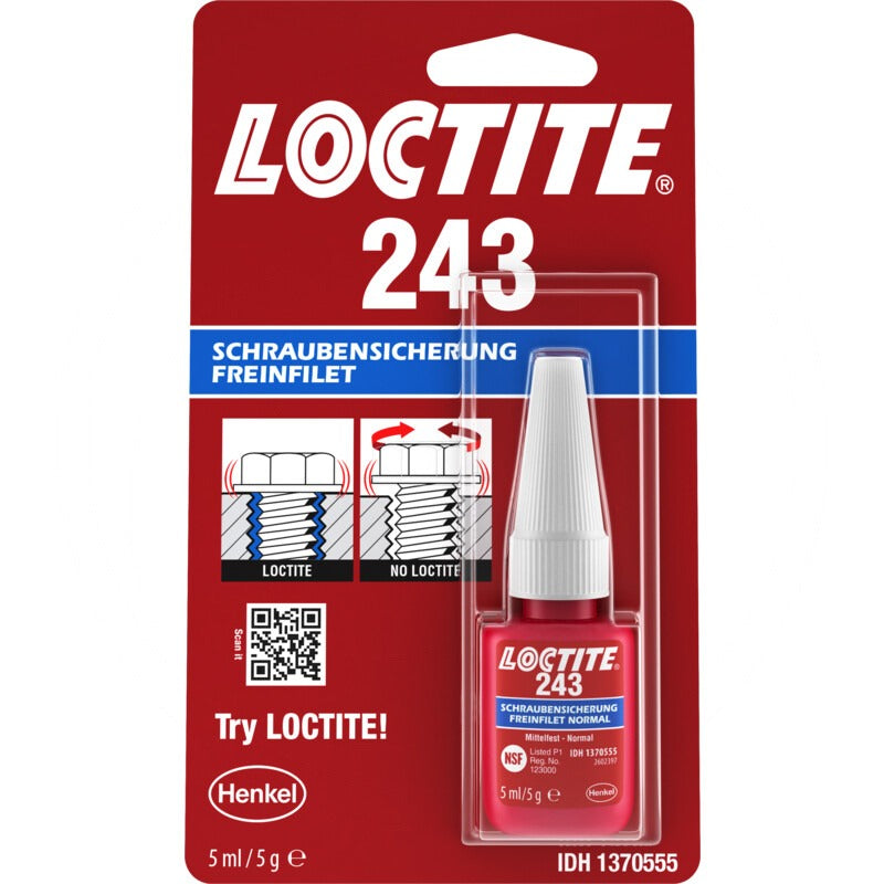 LOCTITE ® 243 Schraubensicherung Gebinde 5 ml Flasche
