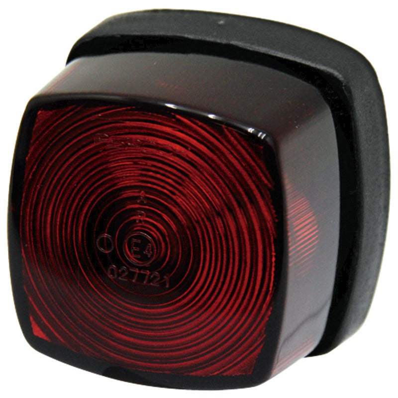 ASPÖCK Leuchte, rot – Breite 62 mm