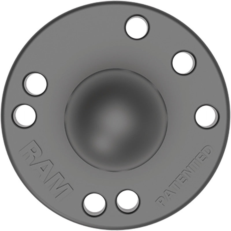 RAM MOUNTS Basisplatte (B-Kugel) passend für Verbindungsarme etc. mit Aufnahme für B-Kugel – Ø 2.50in / 63,5 mm – RAM-B-202U – Bild 3