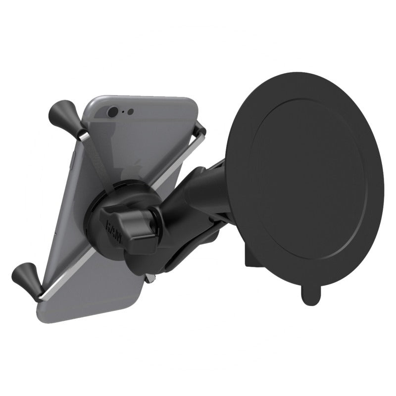 RAM MOUNTS X-GRIP mit Saugfuß passend für Geräte mit folgenden Mindestabmessungen: Minimum-Breite: 44 u. a. – RAM-B-166-UN10U – Bild 4
