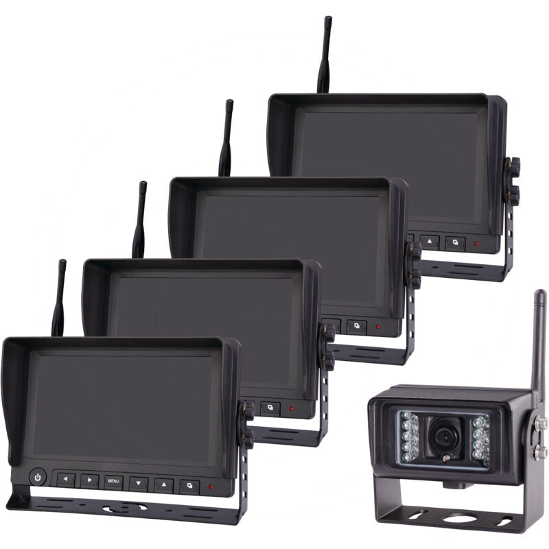 GRANIT Kamerasystem Funk 7" Multi-Monitor