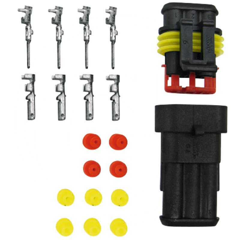 GRANIT Steckverbinder-Set Anzahl Pole 3