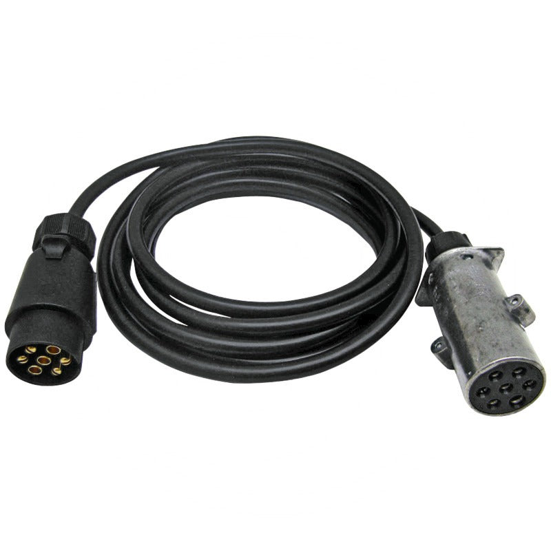 GRANIT Verbindungsleitung Ausführung schwarz, mit 2 Stecker, 1 x 1