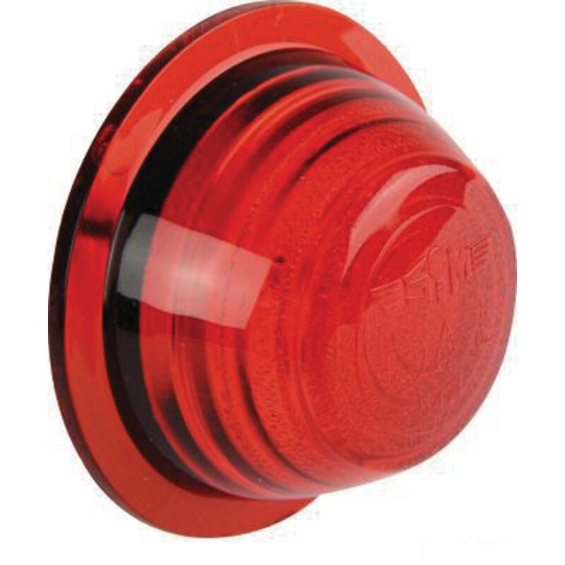 HERTH+BUSS Lichtscheibe passend für 12/24 Volt-LED Umrissleuchten 50782710474 / -475 / -478 – Ø 55 mm Farbe rot