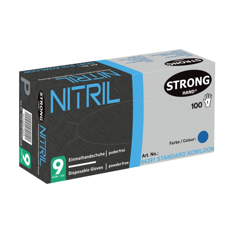 GRANIT VPE100 Einweghandschuh "blau Nitril" – 240 mm