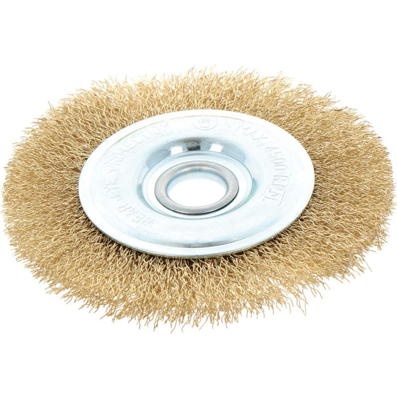 GLORIA HAUS UND GARTEN Stahldraht Fugenbürste passend für MultiBrush und Weedbrush Geräte – Breite 15 mm