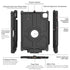 RAM MOUNTS IntelliSkin® Ladeschutzhülle passend für Apple iPad Pro 11" (1-4 Gen), iPad Air 11" (M2, M3 u. a. – Bild 3