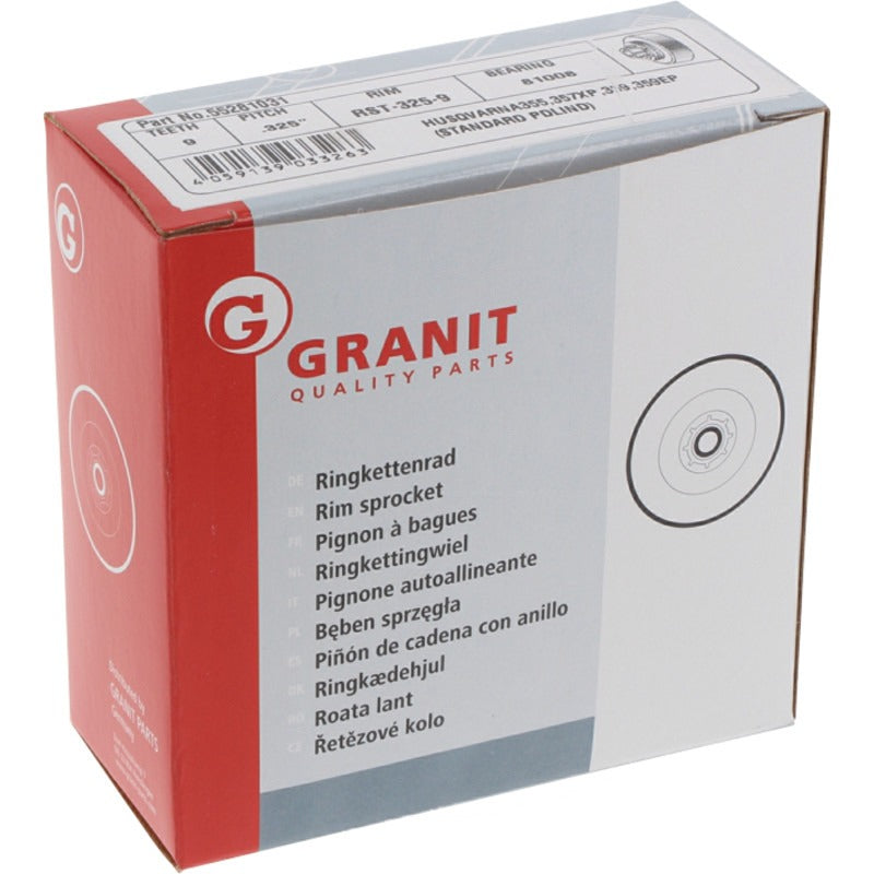 GRANIT ENDURANCE CUT Ringkettenrad.325" 9Z – 503 98 00-71 – Bild 2