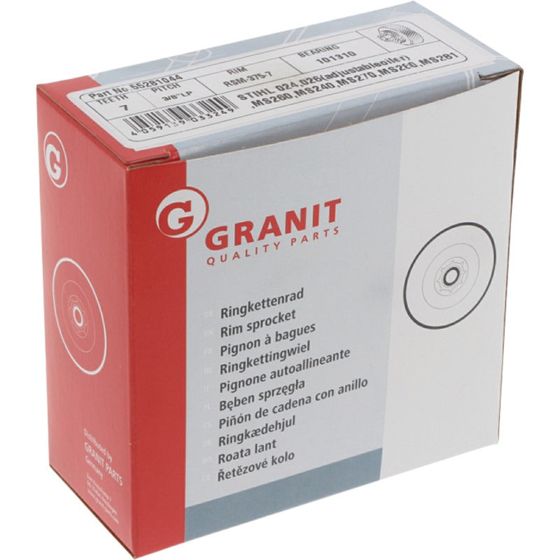 GRANIT ENDURANCE CUT Ringkettenrad 3/8" 7Z – 1121 007 1041 – Bild 2