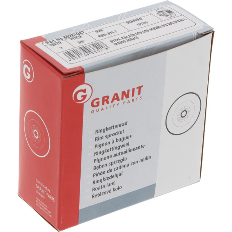 GRANIT ENDURANCE CUT Ringkettenrad 3/8" 7Z – 34162X – Bild 2