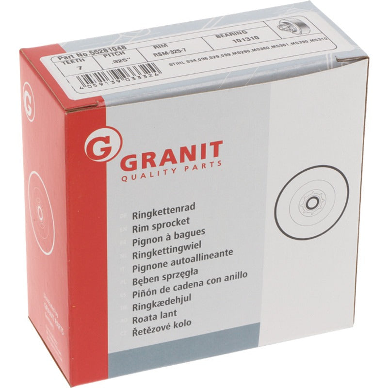 GRANIT ENDURANCE CUT Ringkettenrad.325" 7Z – 1125 007 1001 – Bild 2