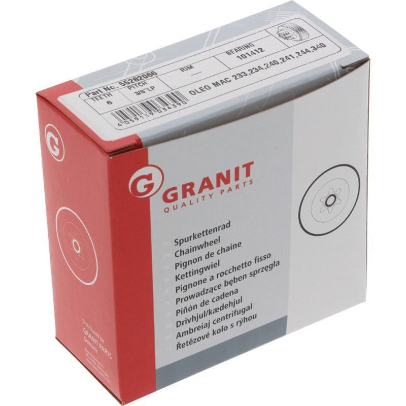 GRANIT ENDURANCE Cut Spurkettenrad 3/8" 6Z Gewicht 114 g – Bild 2