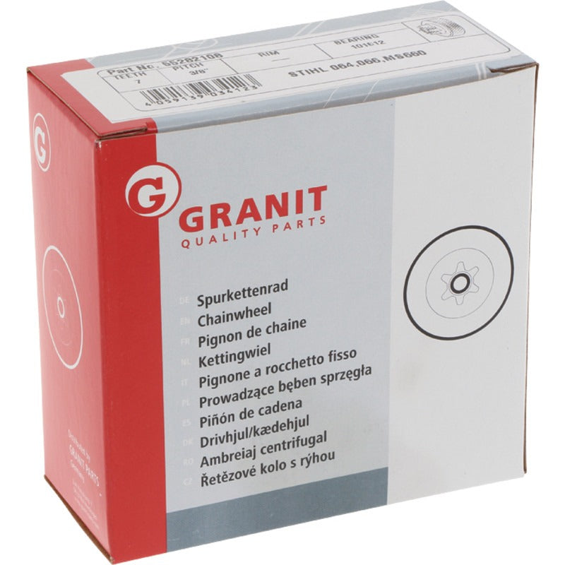 GRANIT ENDURANCE Cut Spurkettenrad 3/8" 7Z – 1122 640 2002 – Bild 2