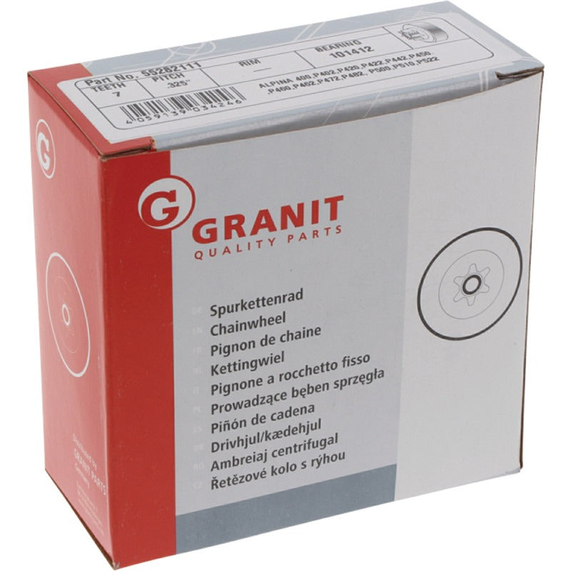 GRANIT ENDURANCE CUT Spurkettenrad.325" 7Z Gewicht 152 g – Bild 2