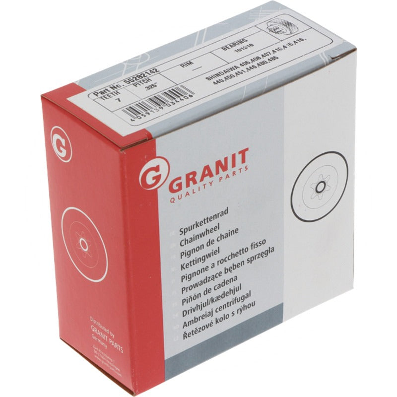 GRANIT ENDURANCE CUT Spurkettenrad.325" 7Z Gewicht 160 g – Bild 2