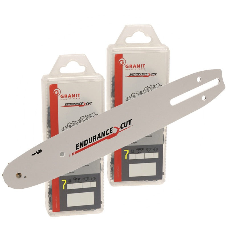 GRANIT ENDURANCE CUT Sägeketten-Führungsschienencombi 2+1 Anzahl Treibglieder 62 – Bild 2