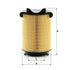 MANN FILTER Luftfilter C 14130 MANN FILTER