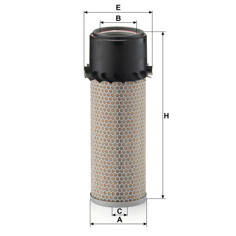 MANN FILTER Luftfilter passendes Sekundärelement CF 923 MANN FILTER