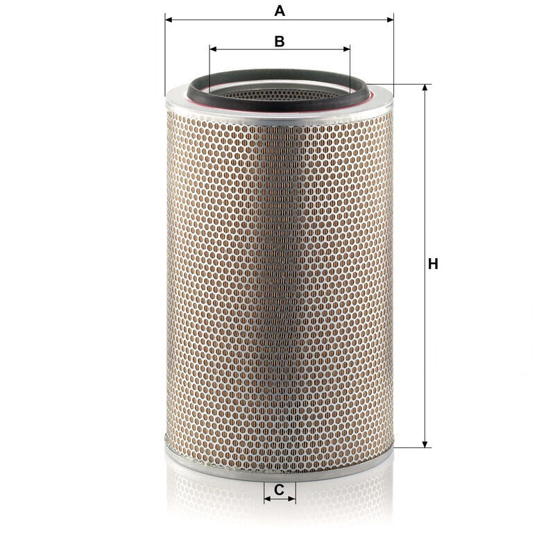 MANN FILTER Luftfilter C 30 1537 passendes Sekundärelement C 19 105 MANN FILTER