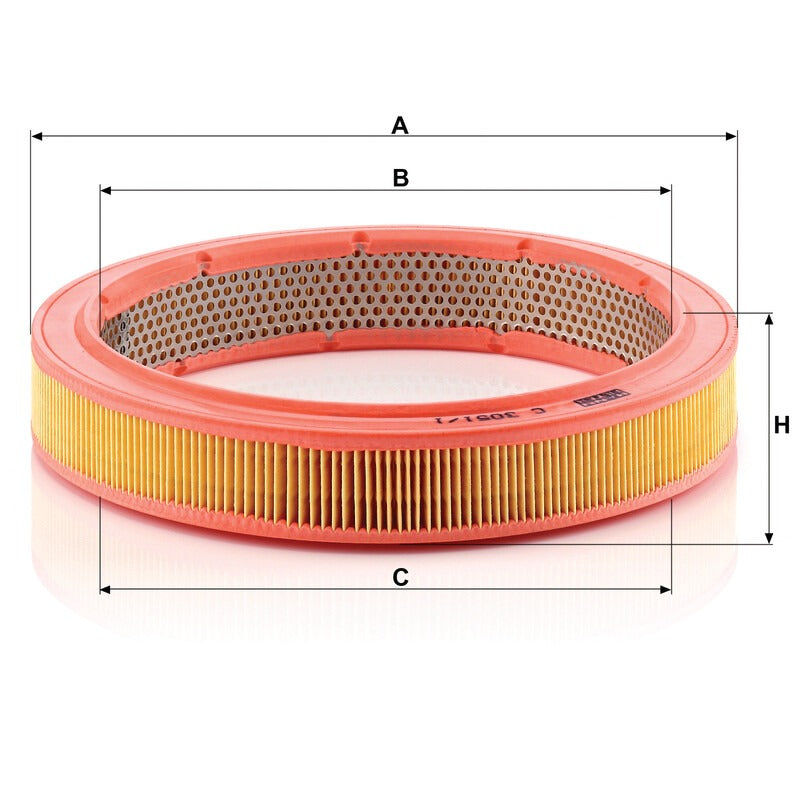 MANN FILTER Luftfilter C 3051/1 MANN FILTER