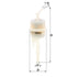 MANN FILTER Entlüftungsfilter C 5001 MANN FILTER