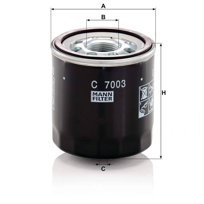 MANN FILTER Entlüftung Kraftstofftank C 7003 MANN FILTER
