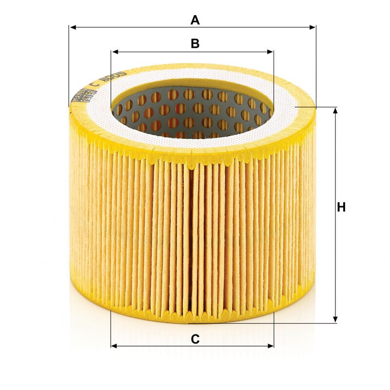 MANN FILTER Luftfilterelement C 8005 MANN FILTER