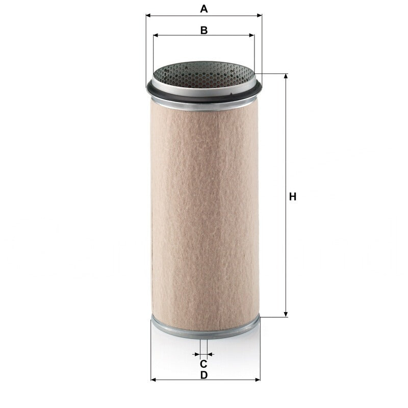 MANN FILTER Sekundärluftfilter passender Hauptfilter C 30 630 MANN FILTER