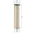 MANN FILTER SekundärLuftfilter CF 923 MANN FILTER