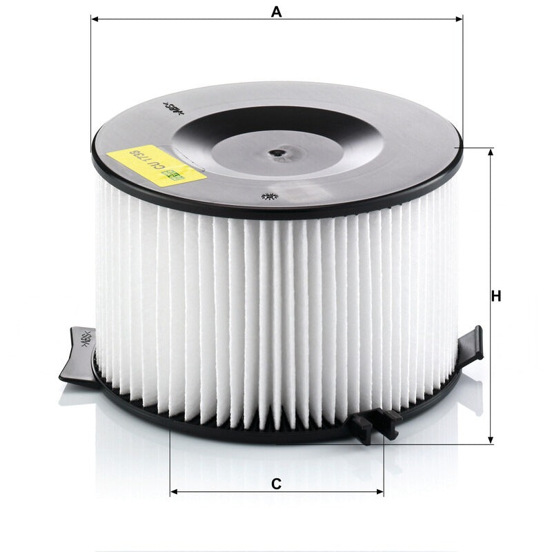 MANN FILTER Innenraumfilter CU 1738 MANN FILTER