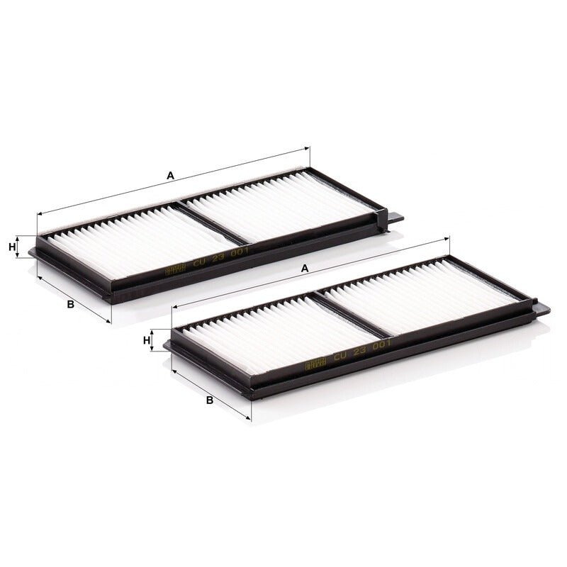 MANN FILTER Innenraumfilter CU 23001-2 MANN FILTER