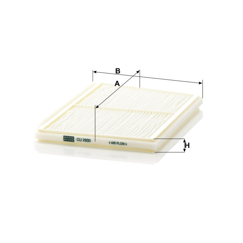 MANN FILTER Innenraumfilter CU 2930 MANN FILTER