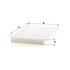 MANN FILTER Innenraumfilter CU 3569 MANN FILTER