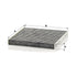 MANN FILTER Innenraumfilter CUK 18002 MANN FILTER