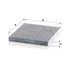 MANN FILTER Innenraumfilter CUK 23009 MANN FILTER